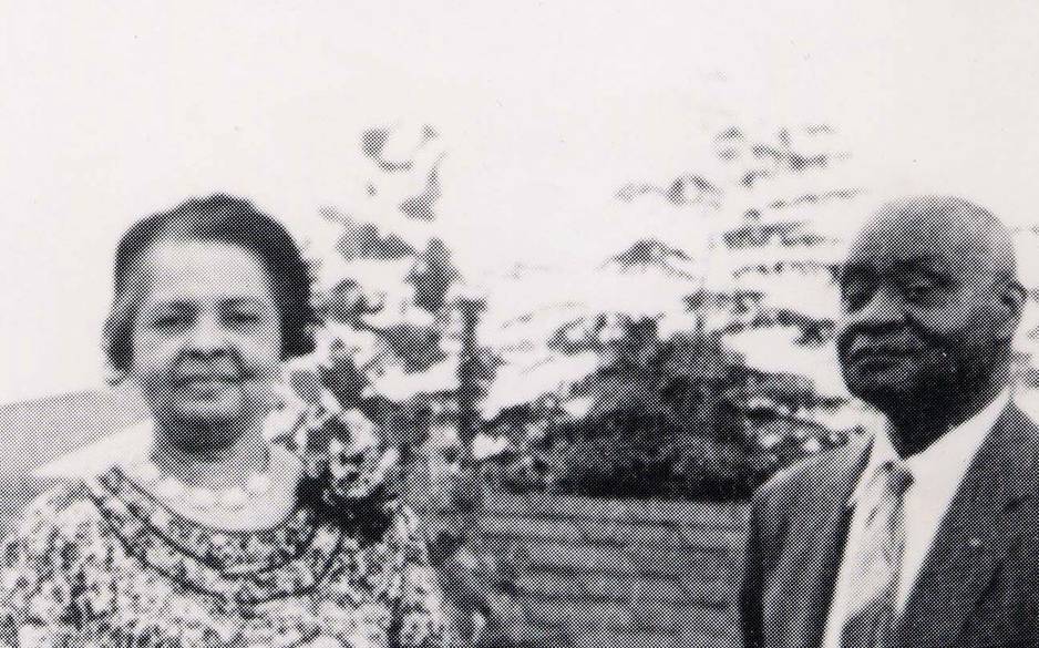 DR ELIAS THOMPSON AND WIFE ETHEL